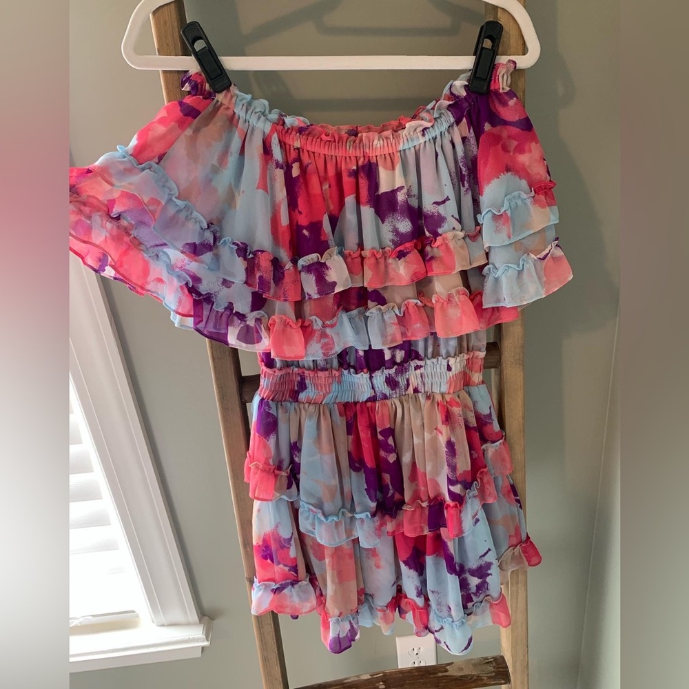 MISA mini colorful dress